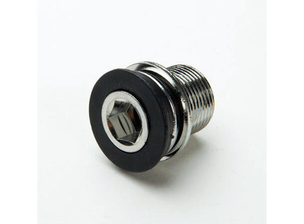Race Face M12 ISIS Krankbolt M12 x 21mm, stål, m/plastdeksel 